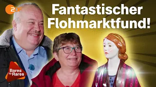 Premium Porzellan: Meissener Jugendstil-Figur begeistert trotz Macken | Bares für Rares XXL