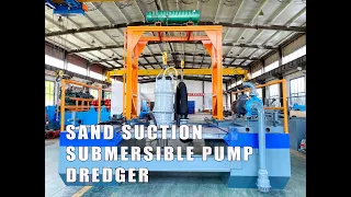 Customized Sand Suction Dredger Submersible Pump Dredger
