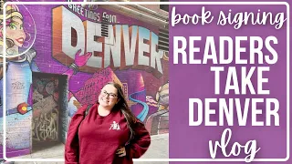 Readers Take Denver 2023 vlog | romance book signing!