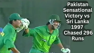 Pakistan Sensational Victory vs Sri Lanka | Chased 296 Runs | Tri Cricket Series South Africa 1997 |
