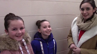 Kaetlyn Osmond and the flower girls