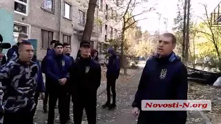 Видео Новости-N: В Николаеве активисты «Нацкорпуса» снесли незаконное сооружение