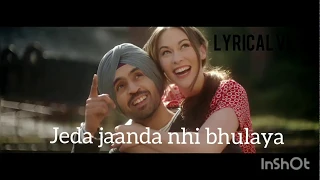 Pagal Lyrical video (Diljit dosanjh)