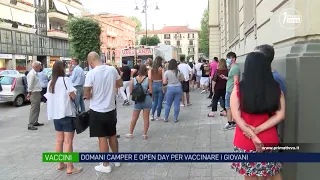 Vaccini. Torna il camper della Movida, Open Day ad Avellino e Grottaminarda