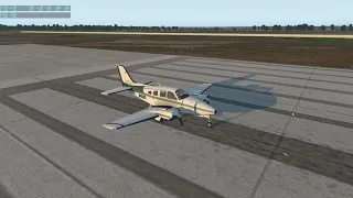 Гайд по запуску стандартного Beechcraft Baron 58 (GNS530) в X-Plane 11.