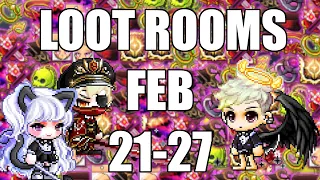 MapleStory Hard Boss Loot Rooms - February 21-27