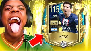 IShowspeed Fifa Mobile Pack opening Trophy Titans Messi Ronaldo Crazy Reaction#ishowspeed#fifamobile