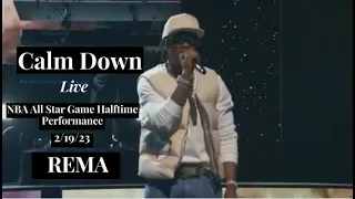 Rema, “Calm Down” Live at NBA All-Star Game (2/19/2023)