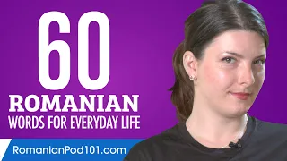 60 Romanian Words for Everyday Life - Basic Vocabulary #3