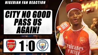 ARSENAL 1-0 MANCHESTER CITY  ( Godfrey -NIGERIAN FAN REACTION)-PREMIER LEAGUE HIGHLIGHT 23-24