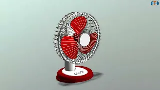 Mini Fan Motion - Mô Phỏng Hoạt Động Của Máy Quạt Cây Mini