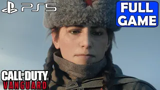 CALL OF DUTY VANGUARD [PS5 60FPS] Gameplay Walkthrough Part 1 Campaign FULL GAME - No Commentary