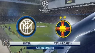 PES 2018 - Inter Milano vs FCSB UEFA Champions League