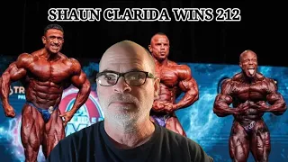 SHAUN CLARIDA WINS 212 #giantkiller #212olympia #2022olympia