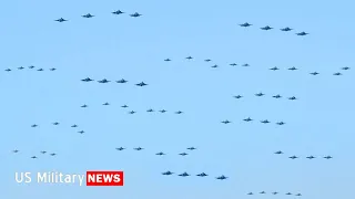Watch the Largest F-35 Show of Force in History