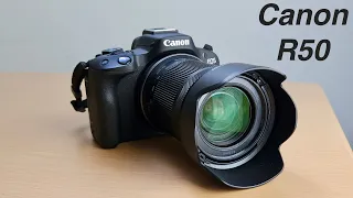 Canon R50 Review! 1 Month With My First Camera - Better than Smartphone? Budget Mirrorless Camera