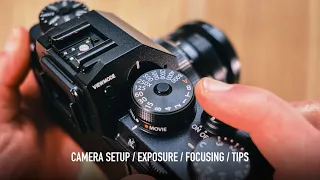 Use These STREET PHOTOGRAPHY SETTINGS (Fujifilm XT4 2021 Update)