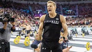 2021 CrossFit Games - Event 9 - Men - Brent Fikowski crushes Echo Bike and Snatches