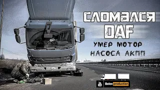 Сломался DAF | умер мотор насоса АКПП | Дальнобой по России