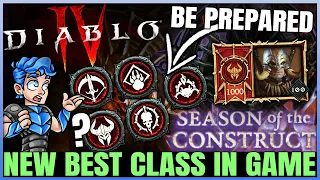Diablo 4 - New Best Class in Game - Season 3 Ranking - T100 & Uber Boss Meta & BROKEN Builds!