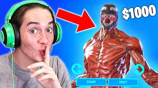 Kid Buys $1000 Carnage Skin & Gets Victory Royale (Fortnite Level 100)