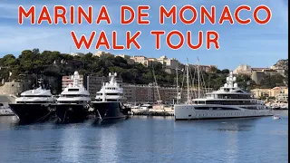 Walk-in MARINA DE MONACO Feat. VIVA-AQUILA-LONIAN-MAN OF STEEL  Superyacht & more @archiesvlogmc