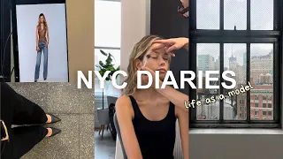 nyc diaries | a week in my life as a model