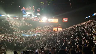 PAUL HEYMAN ENTRANCE AT WWE SMACKDOWN LYON