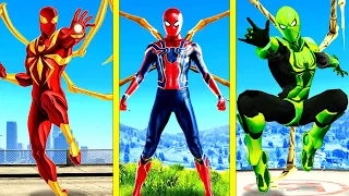 GTA 5: UPGRADING IRON SPIDER Into A GOD In GTA 5 Mods ... (Iron Spider Man Suit Up)