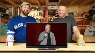 Canadians React to Jim Gaffigan *I can't resist POUTINE*