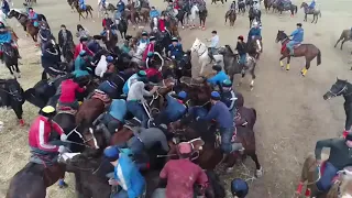 Жамангали палуан Шайхан кажы көкеміздің Красавчик атты тулпарымен