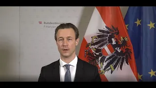 European Young Innovators Festival 2020 - Gernot Blümel, Federal Minister for Finance, Austria