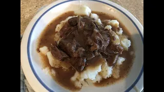 Opening Beef Stroganoff Canned Meal in a Jar