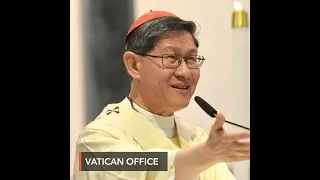 Cardinal Tagle to lead top Vatican office