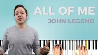 How to play 'All of Me' by John Legend on the piano -- Playground Sessions