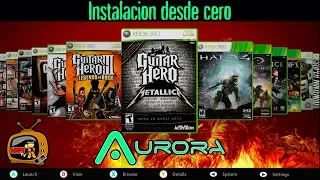 Como instalar Aurora en tu Xbox 360 con RGH de manera rápida ( Instala la versión 7)