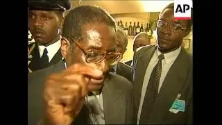 EGYPT: EU-AFRICA SUMMIT: MUGABE