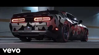 6ix9ine & Nicki Minaj - FEFE (Remix) | Dodge Hellcat and Camaro SS Showtime (Drift)