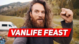 Pizza Delivered in a National Forest | VANLIFE FEAST