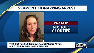 Two people facing several charges after alleged kidnapping in Vermont