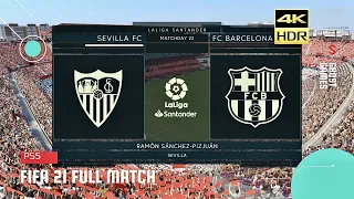 FIFA 21 | Sevilla vs Barcelona | La Liga | PS5 Gameplay 4K HDR 60FPS