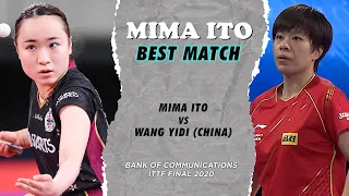 MIMA ITO vs Wang Yidi | ITTF Final 2020 | Tenis Meja Dunia