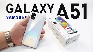 Распаковка Samsung Galaxy A51. Новый хит! / ОБЗОР Галакси А51