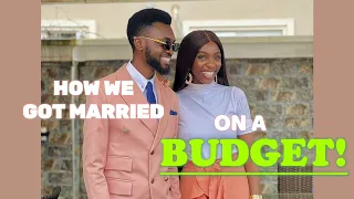 How We Got Married On A Budget!