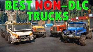 Best Non-DLC Trucks In SnowRunner
