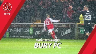 Fleetwood Town 3-2 Bury | Highlights