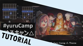 Yuru Camp △ Theme Guitar Chord Tutorial