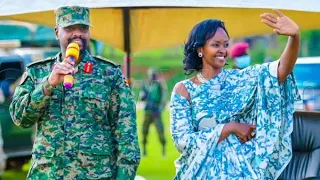 CDF Gen Muhoozi humbling birthday speech before family and friends. Hails H.E Museveni & Mama Janet