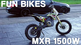 I bought an Electric Pitbike - Fun Bikes MXR 1500w