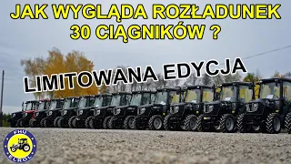 ROZŁADUNEK 30 CIĄGNIKÓW LOVOL LIMITED EDITION